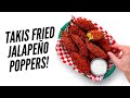 TAKIS FRIED JALAPEÑO POPPERS! Totally VEGAN too!