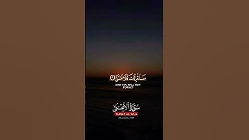 سورة الأعلى - سورة { سَبِّحِ اسْمَ رَبِّكَ الأعْلَى } القارئ ماهر المعيقلي #قرآن_کریم 🌿🥀