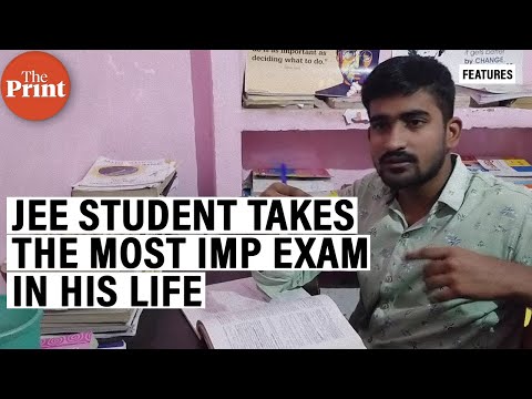 How a JEE aspirant took the most important exam of his life during Covid