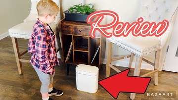 Mini trash can (smart can)