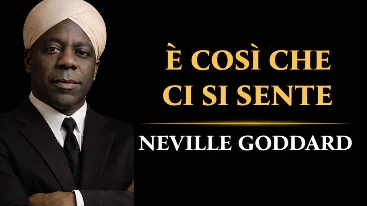 LA SENSAZIONE DI UN DESIDERIO REALIZZATO | NEVILLE GODDARD