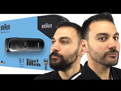 Beard Trim - Braun MGK3080 Beard Trimmer and Body Shaver vs Philips Norelco Multigroom 7000