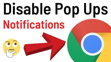 How To Disable POP UP Notifications on Google Chrome | Turn Off Notifications Pop-Ups (Simple Way)