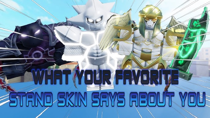 YBA] All New Skins and Stand Models Update V 1.00 
