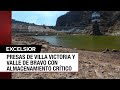 Presas de Villa Victoria y Valle de Bravo mantienen bajos nivel de agua
