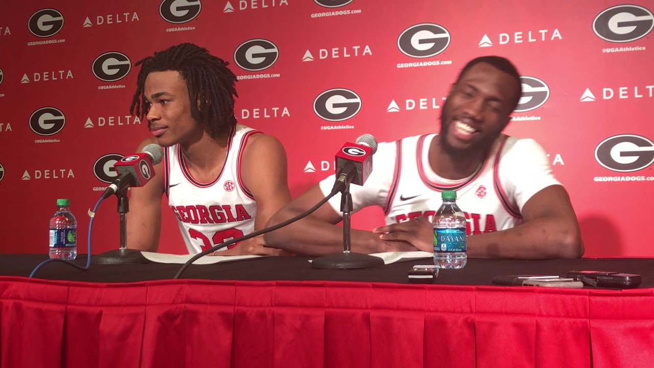 georgia football roster Georgia players Nicolas Claxton & William 