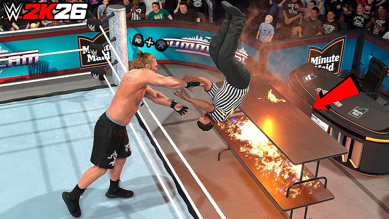 25 забавных способов получить дисквалификацию в WWE 2K26!