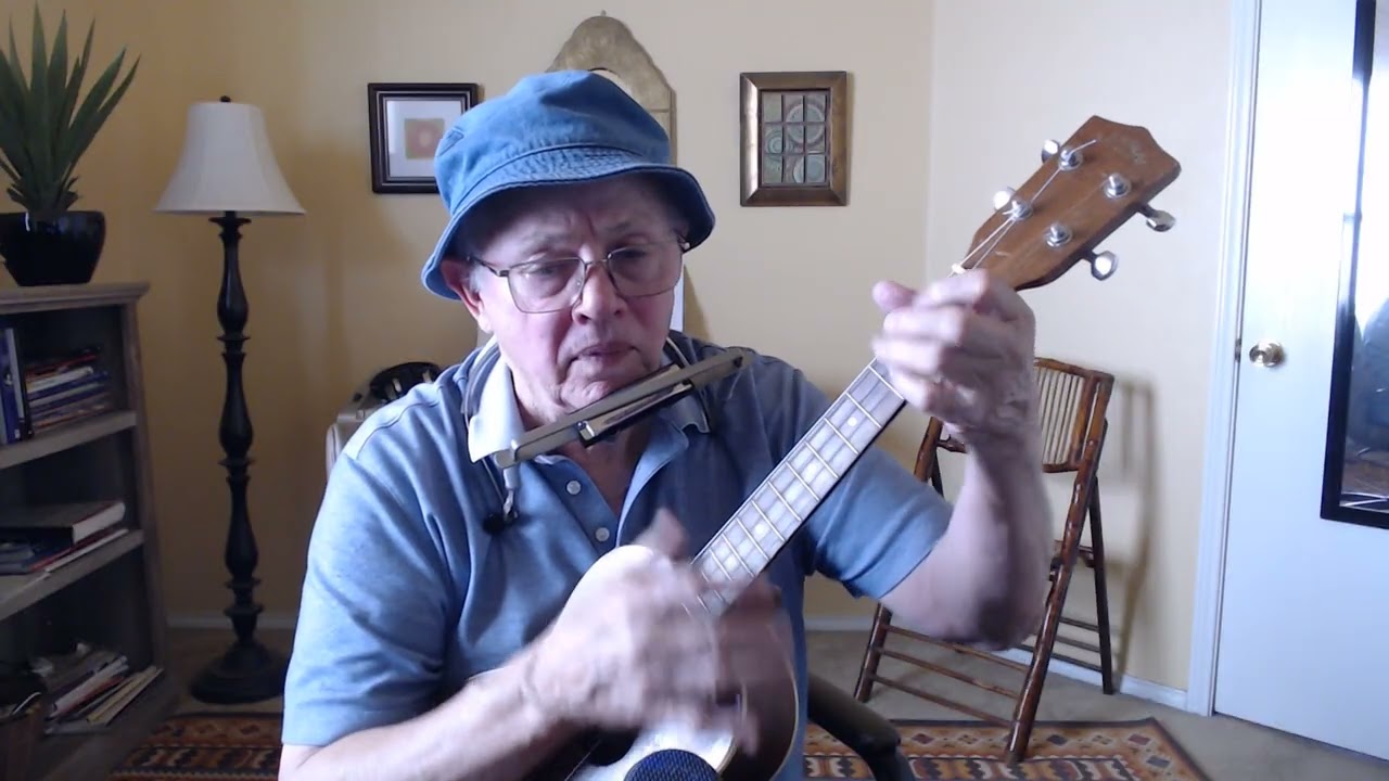 The Last Time -- The Rolling Stones -- Baritone Uke & Harmonica Cover