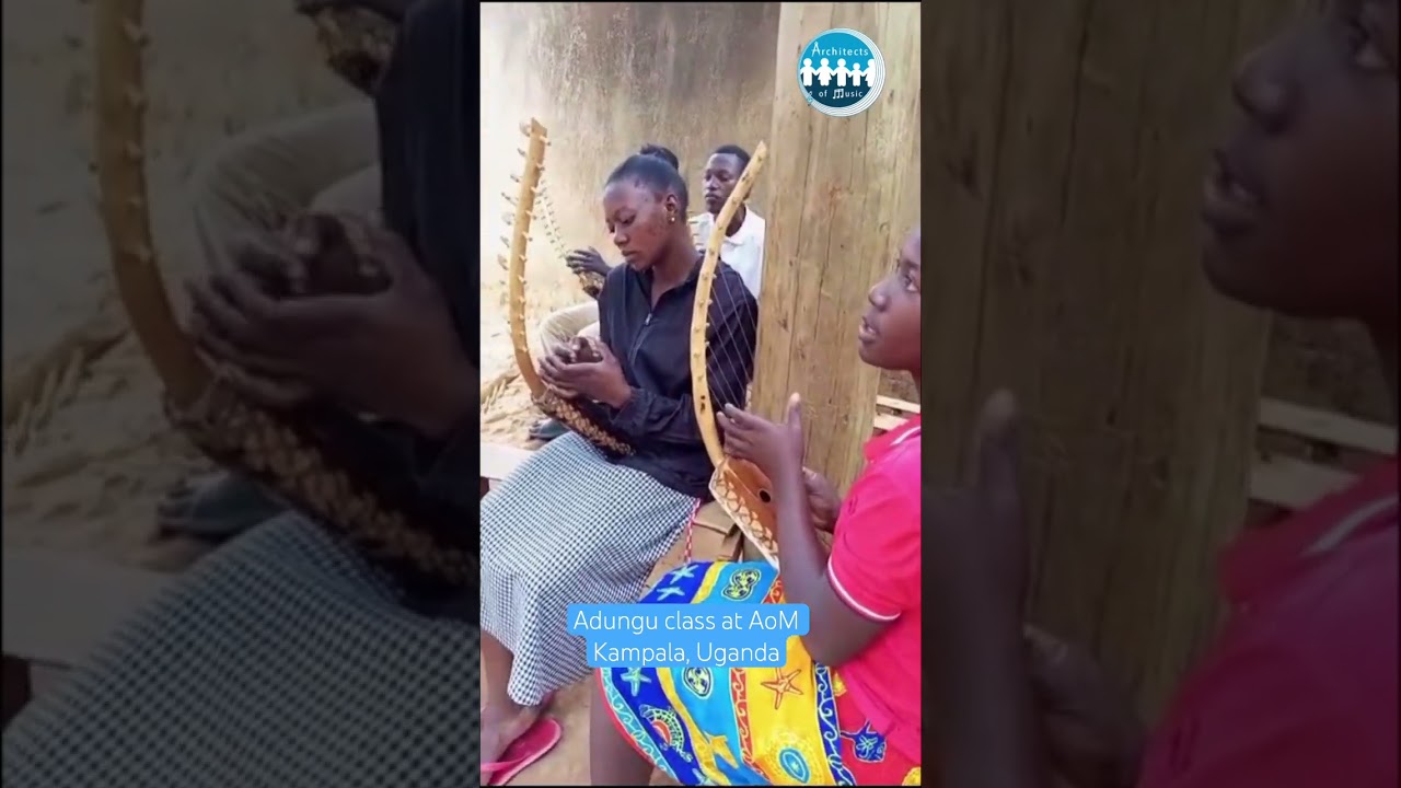 Adungu | Ugandan bow harp | East African Culture - Buganda, Uganda| Njabala Njabala #shorts