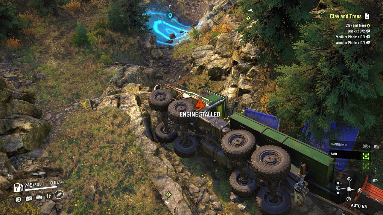 SnowRunner Season17 #13 Clay and Trees