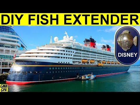 DIY How To Make A Disney Cruise Fish Extender: A Low Cost, No-Sew Option  Using Hobby Lobby Supplies 