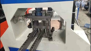 Storage Shelf Rack CNC Hydraulic Tube Punching Machine