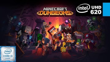 Minecraft Dungeons - Intel UHD 620 Benchmark