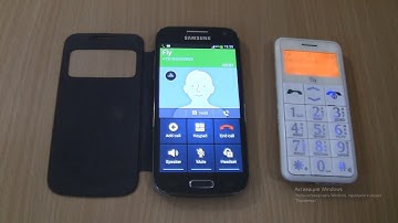 incoming call&Outgoing call at the Same Time Samsung Galaxy S4 Mini Black Lte +Fly