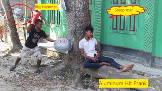 Aluminum & Big Drum Hit Prank With Public Reaction 2021|try not to laugh