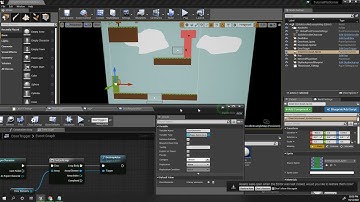 Making a 2D Platformer in Unreal - Part 3 - Doors, Keys and Bools