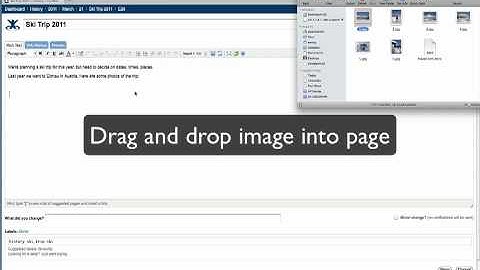 Confluence 3.5 : Insert and Resize an Image in 14seconds