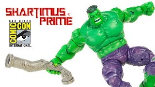 Marvel Legends Hulk SDCC 2019 Vintage Collection Hasbro Exclusive Comic Action Figure Review