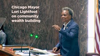 Chicago Mayor Lightfoot on community wealth building