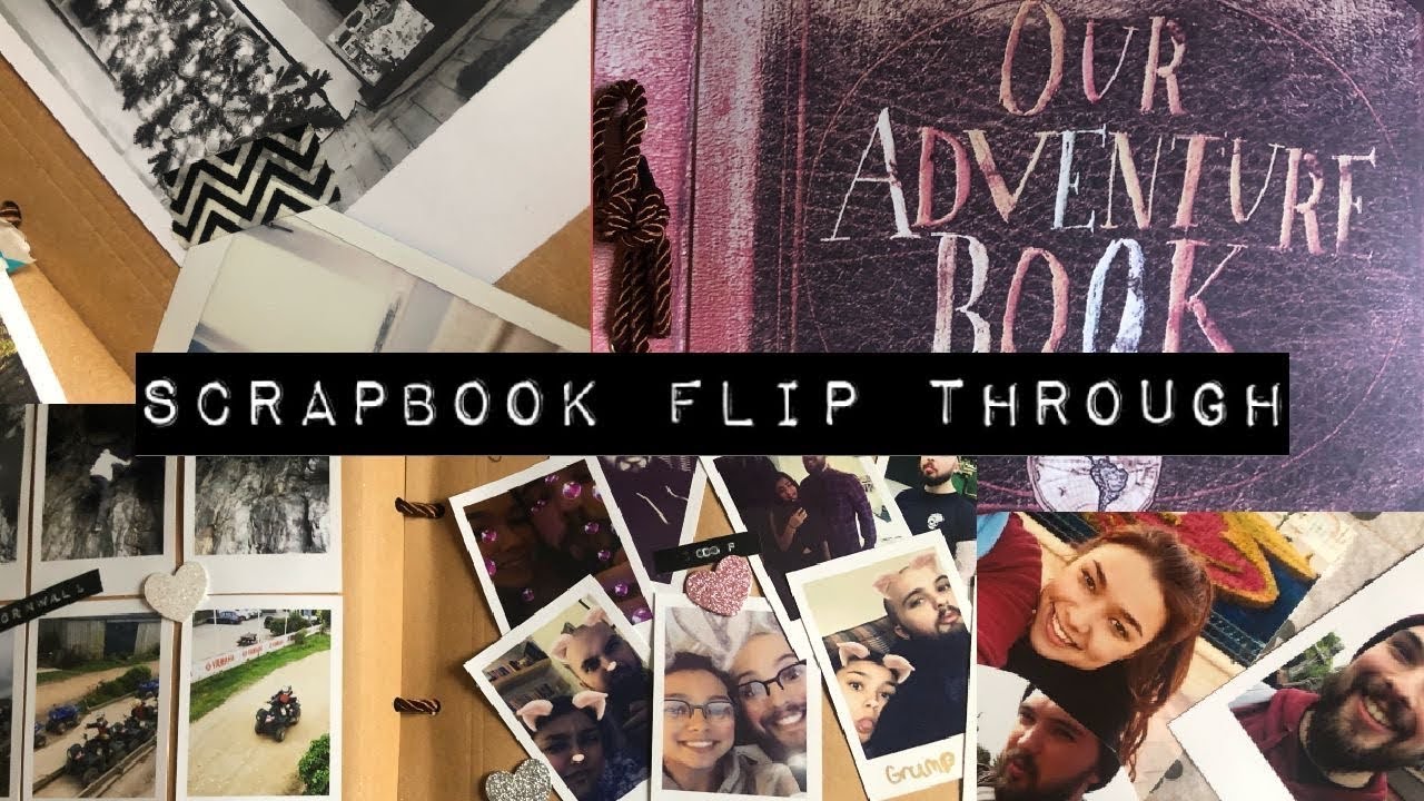 OUR ADVENTURE BOOK //SCRAPBOOK UPDATED FLIP THROUGH Nov 2020 