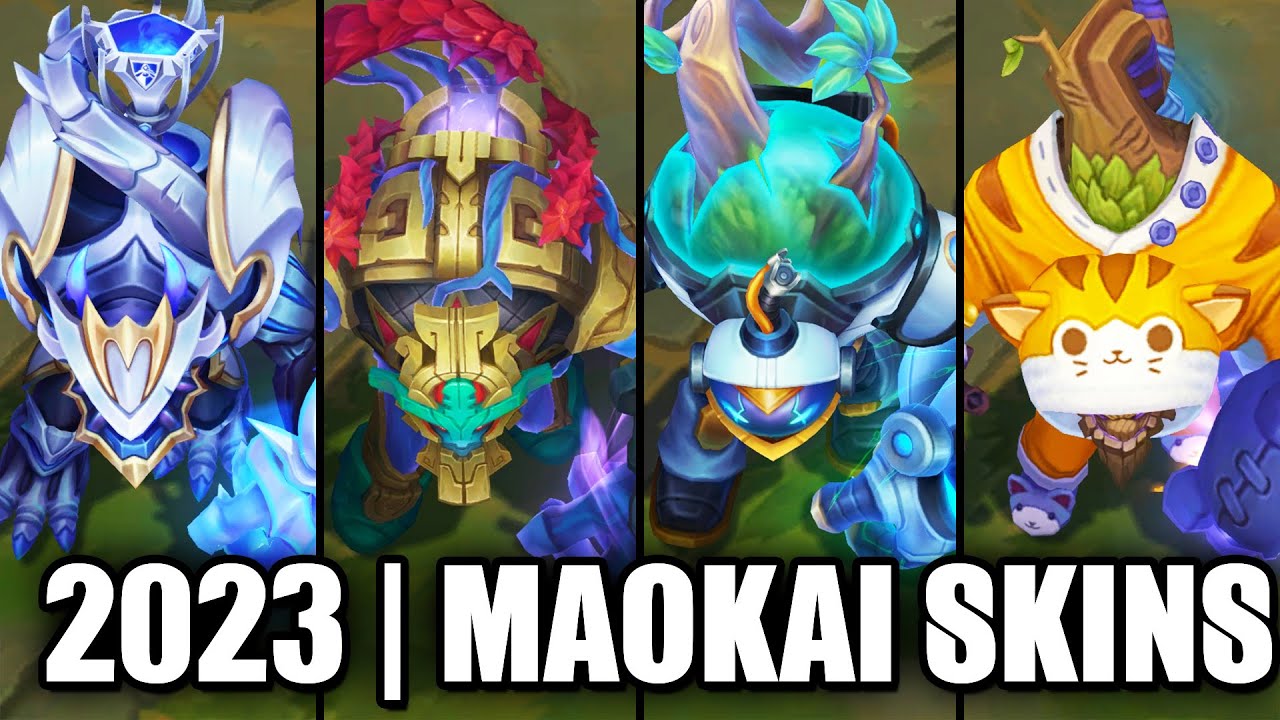 ALL MAOKAI SKINS SPOTLIGHT 2023 | League of Legends - YouTube