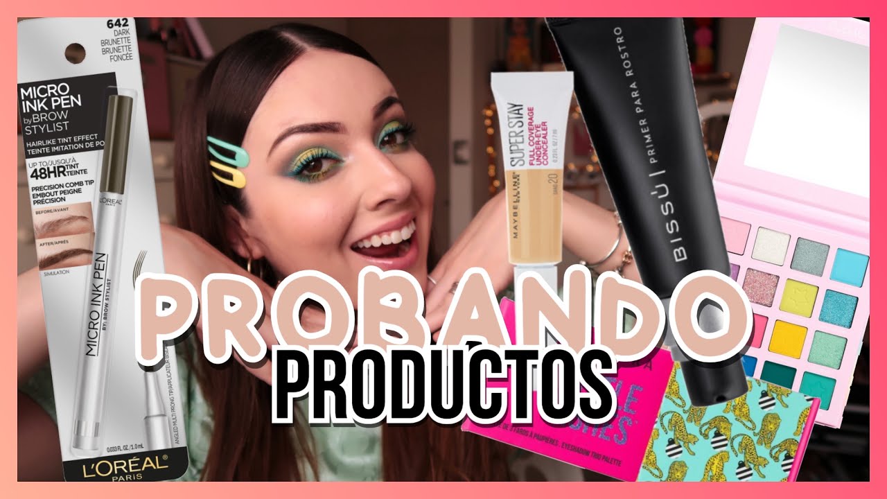 PROBANDO NUEVO PRIMER BISSÚ, PALETA PASTEL, PLUMÍN MICROBLADING, Y MUCHO MÁS | MONILLACA