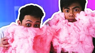 DIY How To Make GIANT COTTON CANDY!