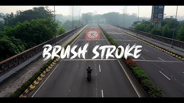 How to make Cinematic Brush Stroke Text Animation in Kinemaster || Kinemaster Tutorial