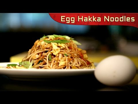Egg Hakka Noodle Chinese Hakka Noddles-11-08-2015
