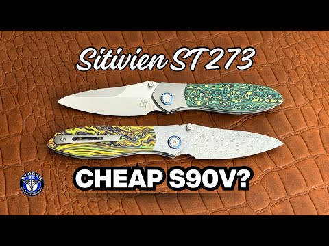 Sitivien Knives ST273 in CPM S90V | Is It Worth It?