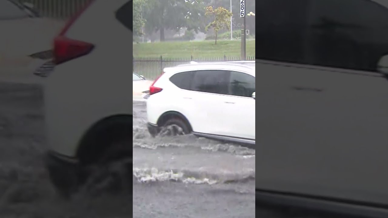 Major Flooding Across Greater Toronto Area As Up To 125 Millimeters Of Rain Expected