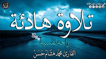 ارح سمعك.. تلاوة هادئة تريح القلب والعقل💙🎧 | تلاوة هادئة  القارئ محمد هشام