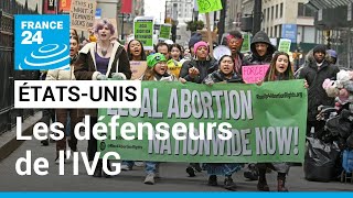 États-Unis : les défenseurs du droit à l'avortement se mobilisent lors d'un anniversaire symbolique