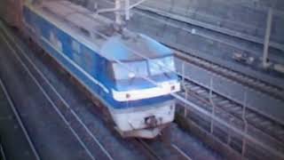 JR貨物8075レ熊本(操)行きEF210形113号機+コキ25B・JR東海48Aのぞみ48号東京行きN700A系G28編成「離合」