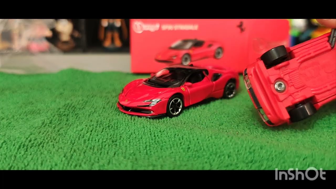 Bburago 1:64 Ferrari SF90 Stradale - Unboxing y Detalles