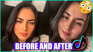 Bold Glamour TikTok Filter 😮 Before and After | This Filter Is Crazy