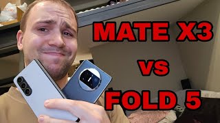 Huawei mate x3 vs Samsung galaxy z fold 5 обзор и сравнение а так же тест камер