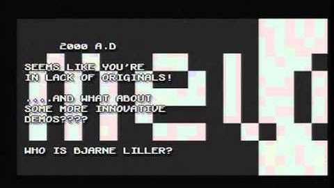 AMIGA-Demo "Melon Dezign: Bodil / Bodil Freedom Ride"