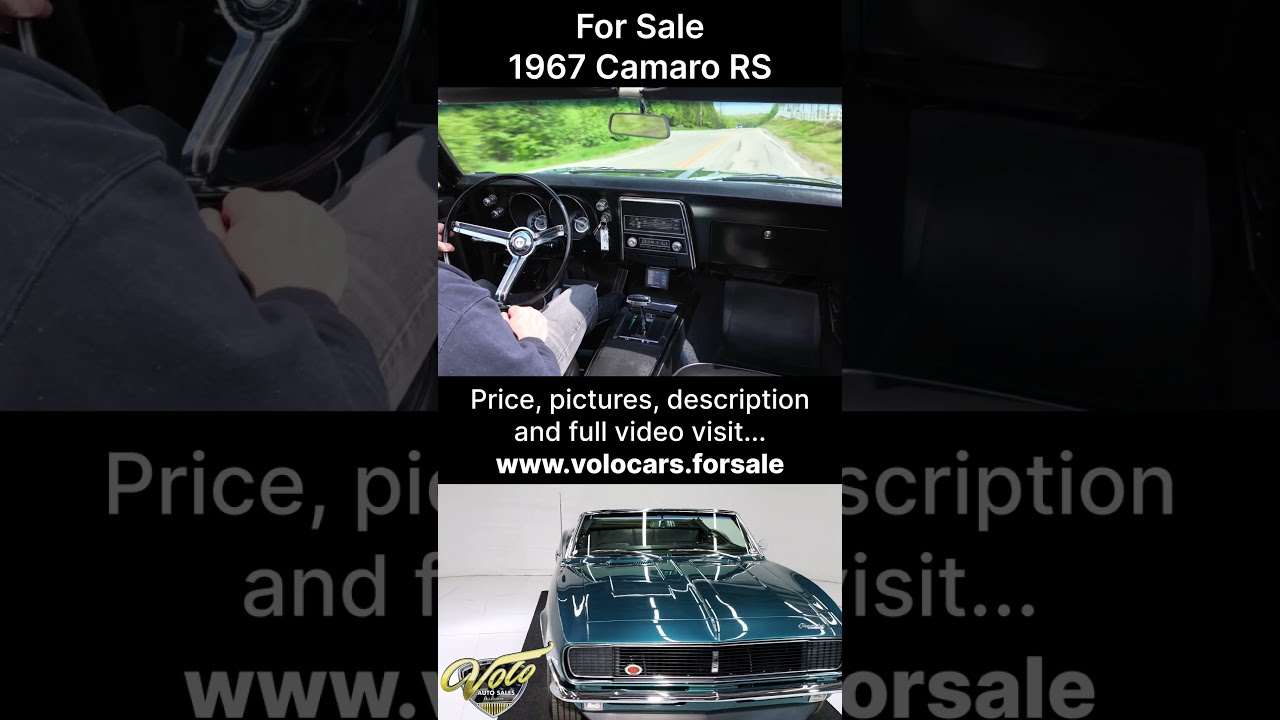 Check Out Our 1967 Chevrolet Camaro RS For Sale V21885 