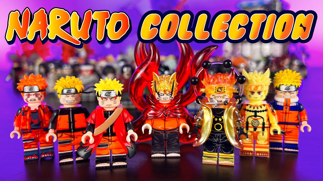 Custom Rare Naruto Lego Minifigures Pain