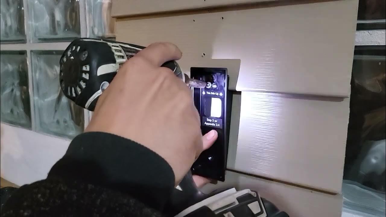 Eufy doorbell vinyl siding mounting adapter. YouTube
