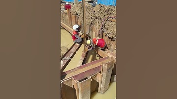 Bracing sheet pile for underground work