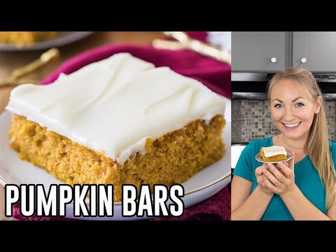 How To Make Pumpkin Bars
