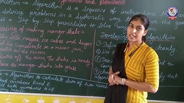 RPS IT Class 5 Chapter 7 Algorithm and flowchart Topic - Algorithm