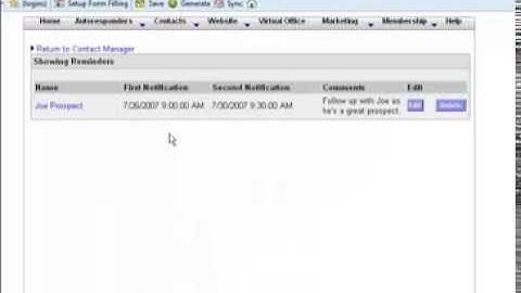 Contact Management System - Power Lead System Part 2