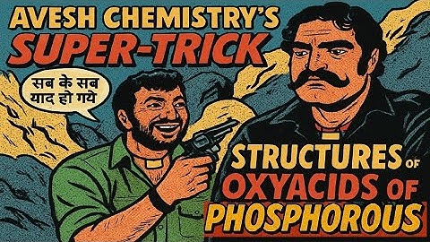 Trick to draw structures of oxyacids of phosphorous
