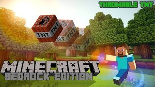 MINECRAFT THROWABLE TNT ADD-ON!!!