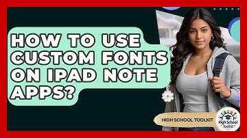 How To Use Custom Fonts On IPad Note Apps? - High School Toolkit