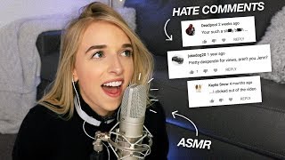 READING HATE COMMENTS IN ASMR