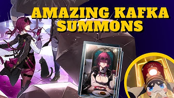 KAFKA SUMMONS !! The Most amazing F2P Pulls !!  #kafka  #honkaistarrail #f2p